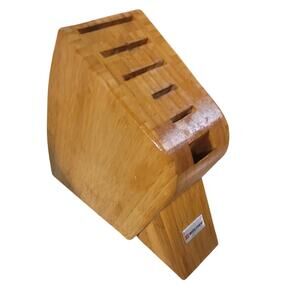 Wusthof 7249-1 LG Studio 6-Slot Knife Block - Bamboo